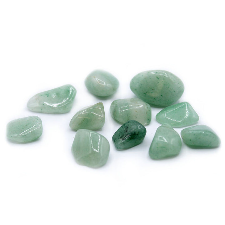 L Tumble Stones - Aventurina clara