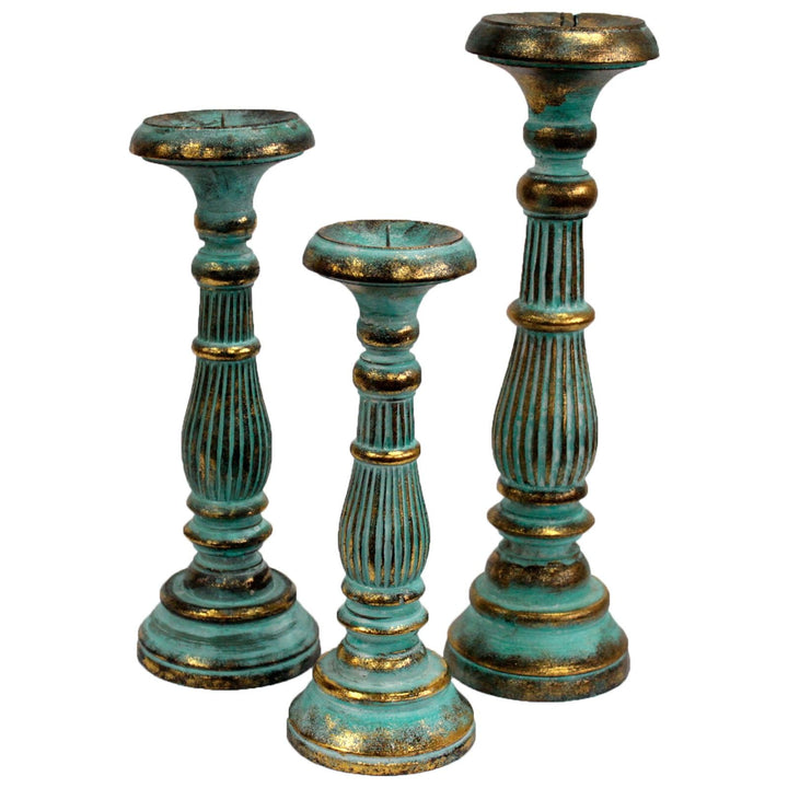 Candelabros y portavelas